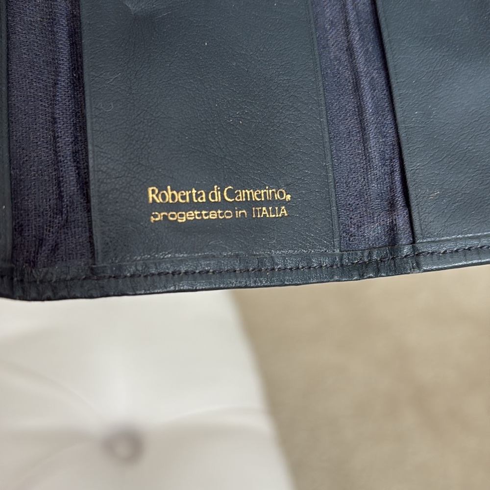 ROBERTA DI CAMERINO leather key case made in Italy - Picture 6 of 9